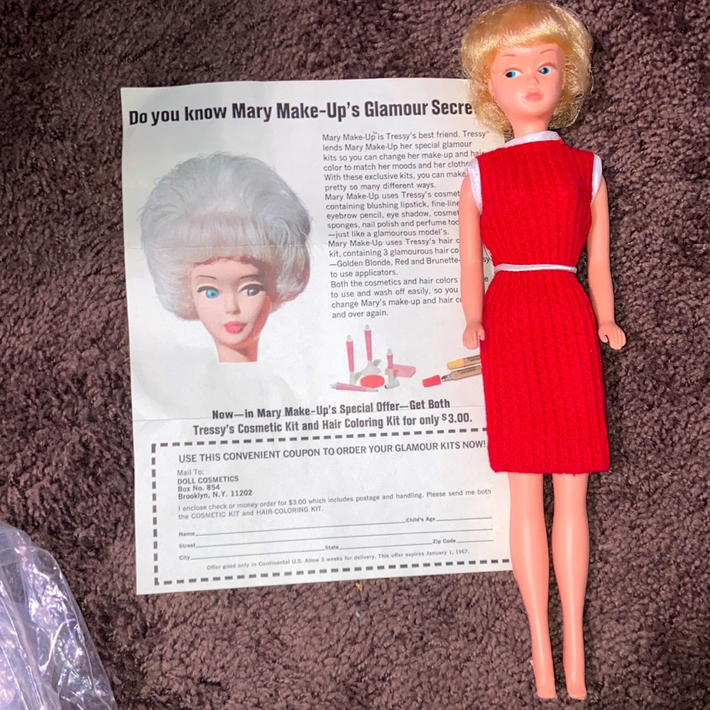 Mary Make-up Glamour Secrets doll